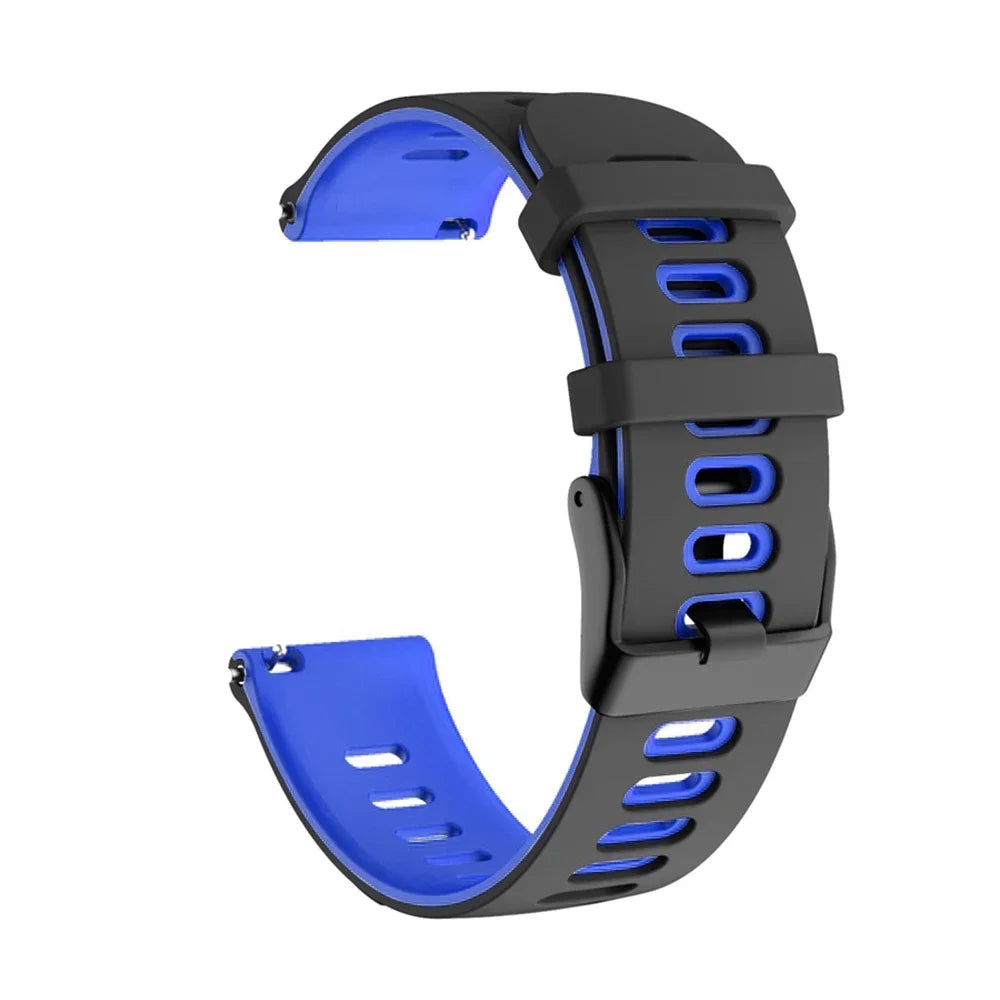22mm 20mm Silicone Strap For Amazfit Bip 6 46mm Replacement Watchband For Amazfit BALANCE/GTR 4 3/GTS 4 2mini/Bip U Pro Bracelet