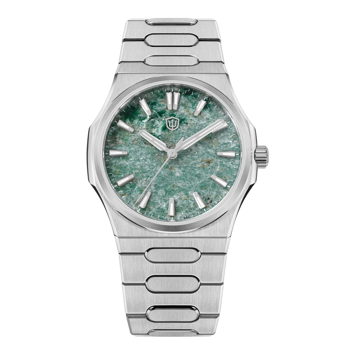 Watchdives Premier WD0016B Square-Block Faceted Dial Original Design Watch VH31 Sweep Second Quartz Movement 39mm Men Watches