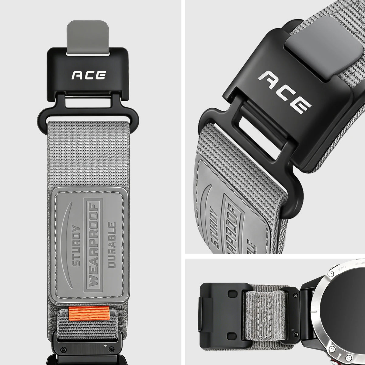 Compatible with Garmin Watch Band - 22mm/26mm Quick-Release Nylon Men's Strap, Suitable for Fenix 8/7/7X/6/5 Epix Gen2/Enduro3