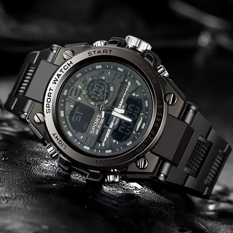 The Multi-functional Electronic Watch Korean Version Is Cool And Handsome Luminous Middle And High School Watch