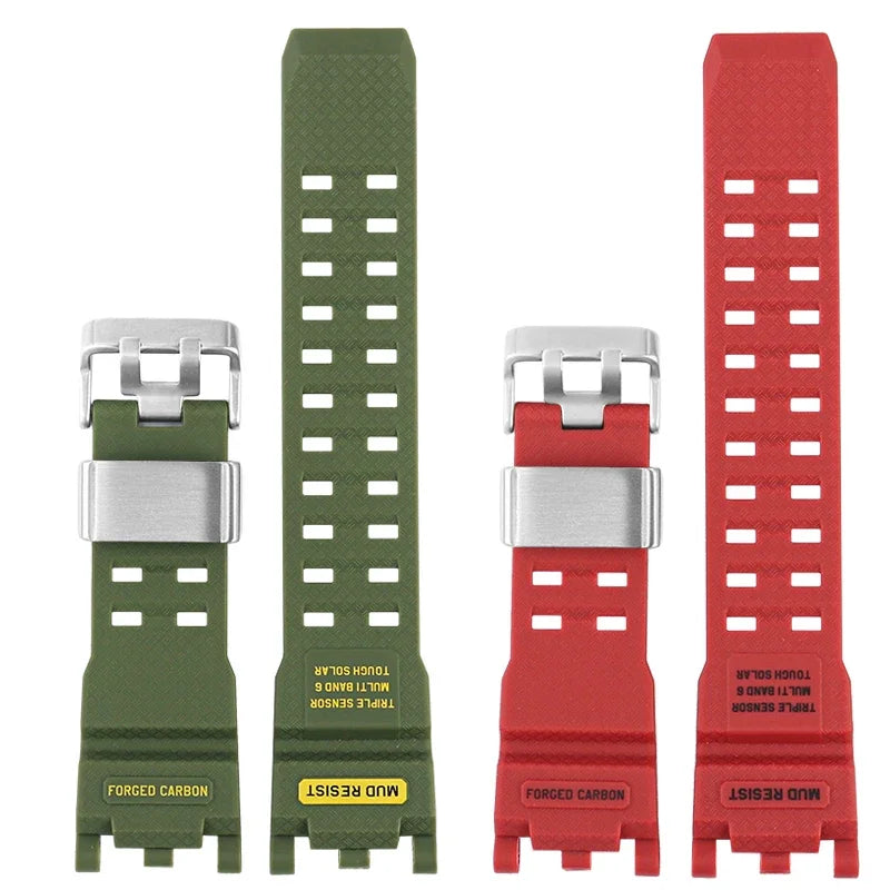 For G-SHOCK Casio Watch Band for Men's Second Generation Big Mud King Modified GWG2000 GWG-2000 GWG-2040 Resin Rubber Strap