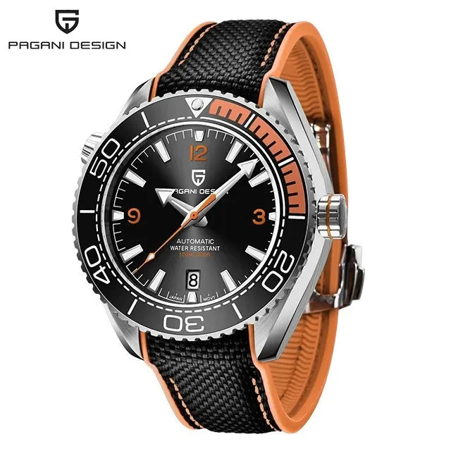 PAGANI DESIGN 42MM Classic Versatile Luxury Men Automatic Waterproof Watch Top Brand Sapphire Glass Mechanical Watches For Men
