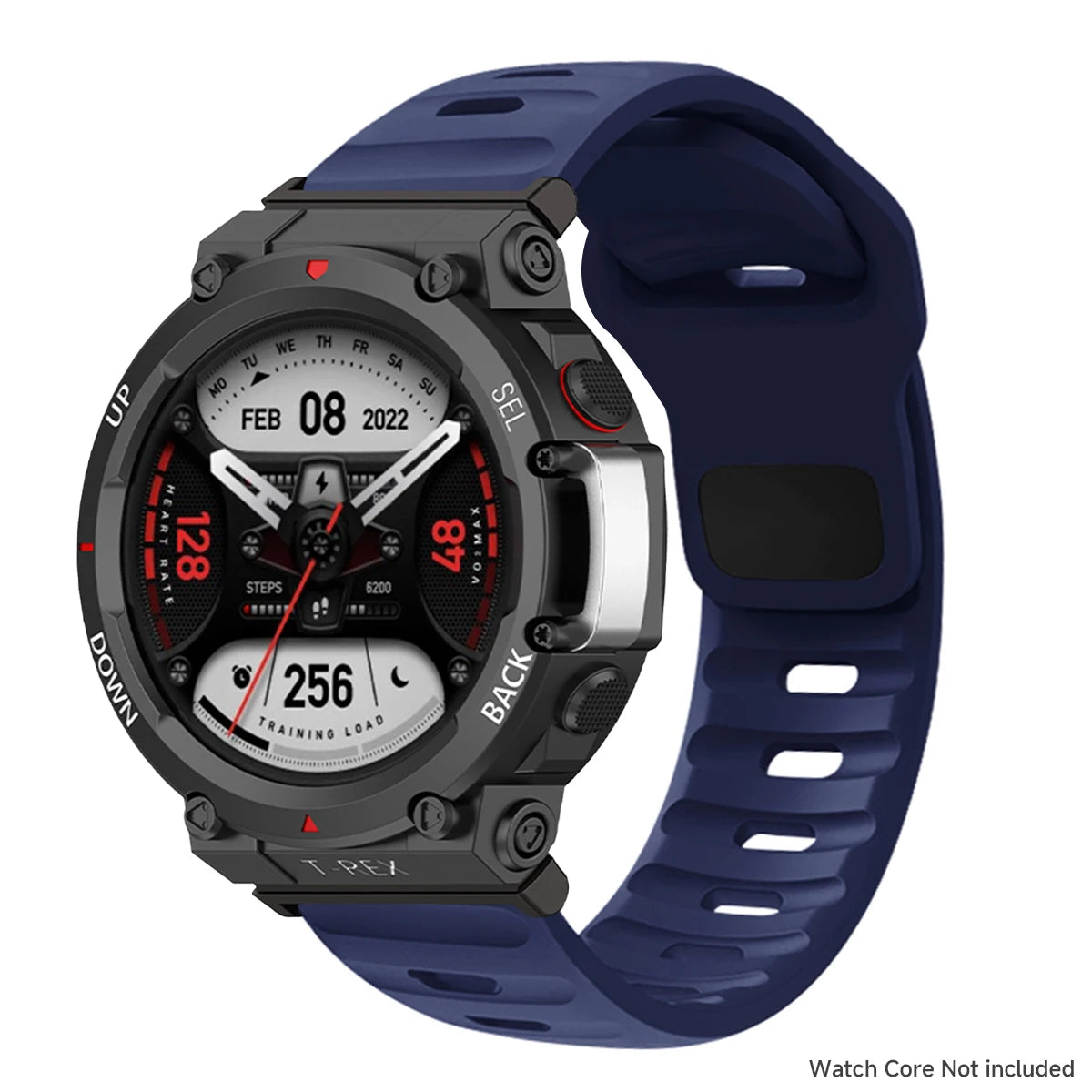 Silicone Band For Huami Amazfit T-REX 3/2/1 Smart Watch Sports Strap Bracelet For Amazfit T-Rex Pro/T-REX Ultra Rubber Correa