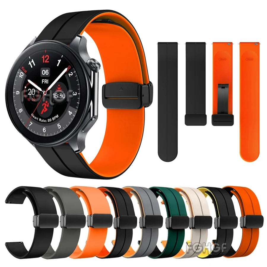22mm Watch Band For OnePlus Watch 2 3 Strap Replaced Correa For OPPO Watch X2 4 Pro Bracelet For Realme Watch 3 S Pro Wristband