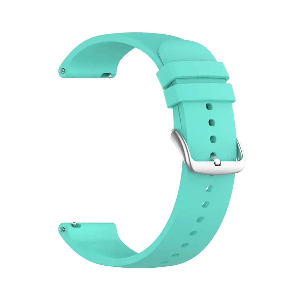 Watch Strap For Haylou watch R8 S8 / Watch 2 Pro (LS02 Pro)/RT3 RS3 GST/RS4 Plus/LS02 Silicone Wristband 20mm 22mm Band Bracelet