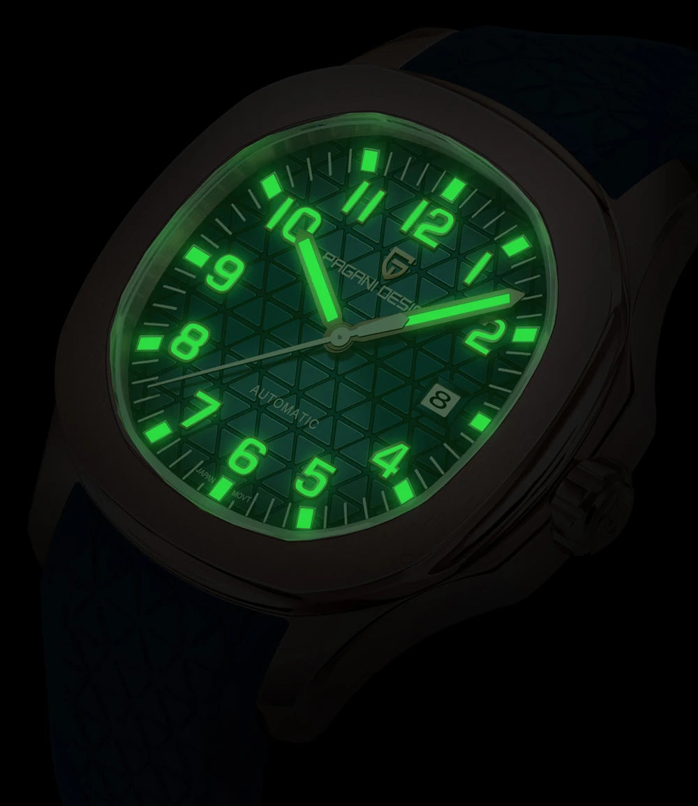 2026 New PAGANI DESIGN Men's Watches Luxury Mechanical Wristwatch 8215 Automatic Watch Man AR Sapphire Waterproof Super Luminous