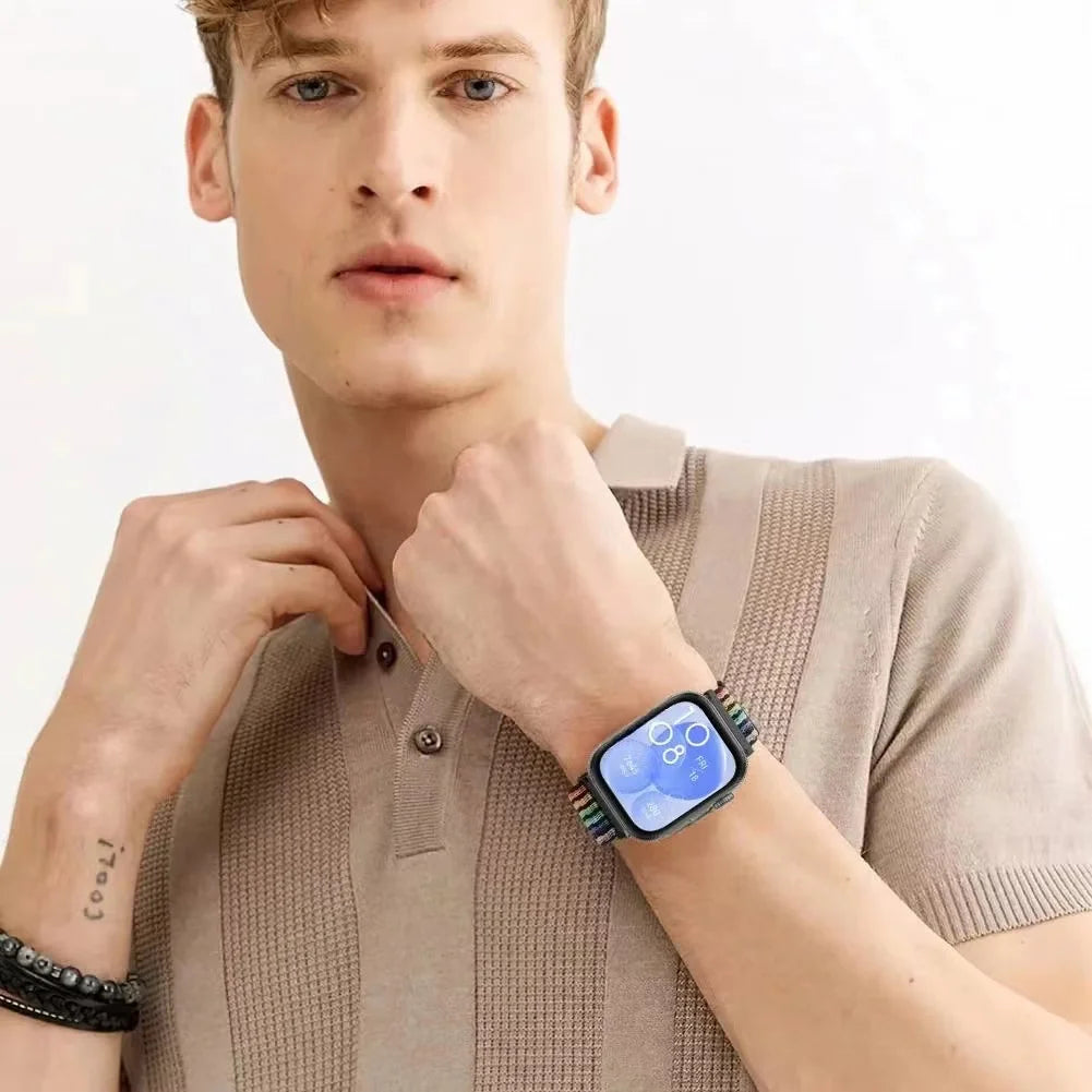 Breathable band For huawei watch fit 3 strap smart wristband Sport Nylon loop Watchbands bracelet correa huawei fit3 Accessories