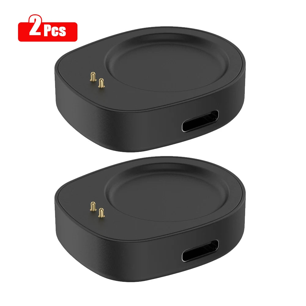 2pcs/lot Portable Charger Converter For Amazfit T-Rex 3/Balance 2/1 Smartwatch Charger Adapter For Amazfit Hello Charging Dock