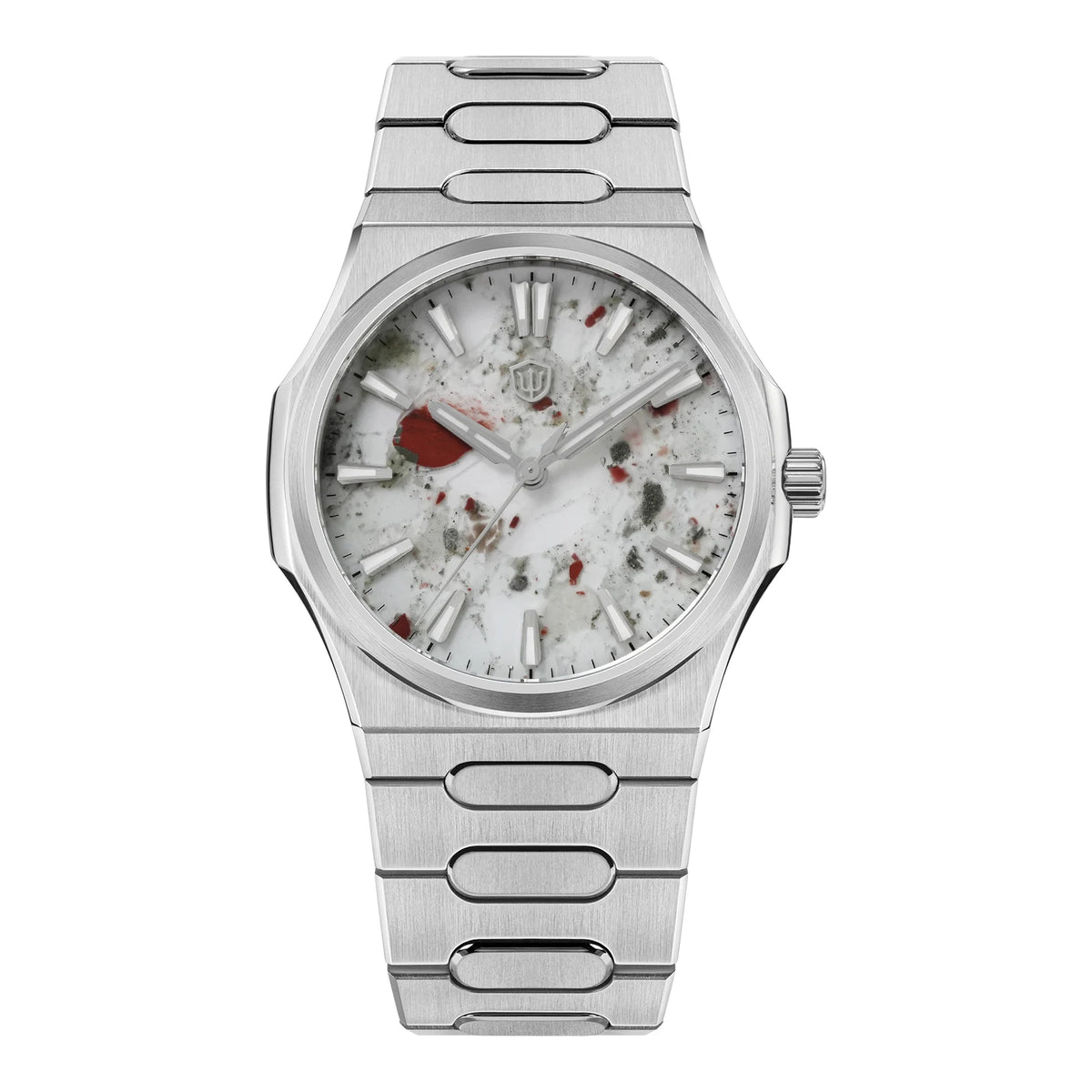 Watchdives Premier WD0016B Square-Block Faceted Dial Original Design Watch VH31 Sweep Second Quartz Movement 39mm Men Watches