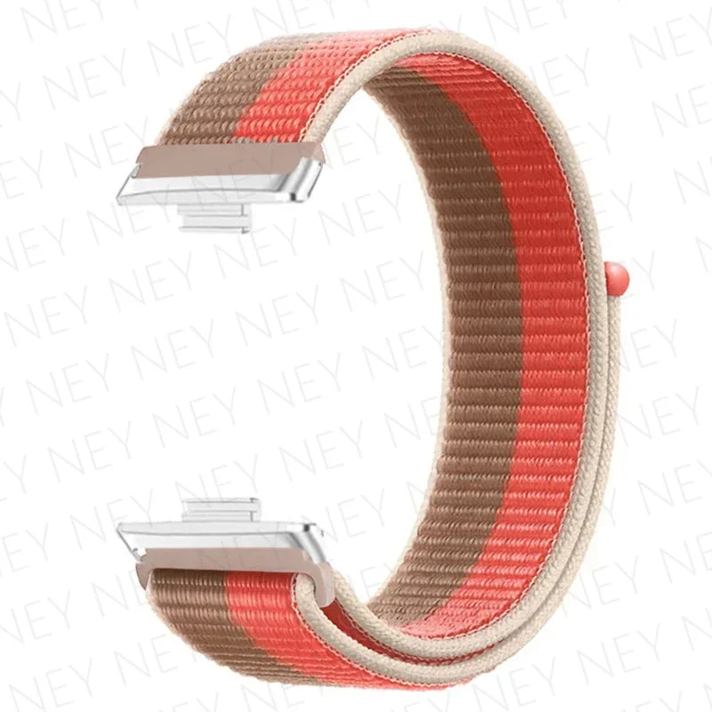 Breathable band For huawei watch fit 3 strap smart wristband Sport Nylon loop Watchbands bracelet correa huawei fit3 Accessories