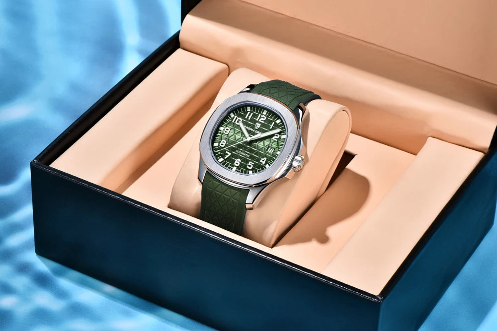 2026 New PAGANI DESIGN Men's Watches Luxury Mechanical Wristwatch 8215 Automatic Watch Man AR Sapphire Waterproof Super Luminous