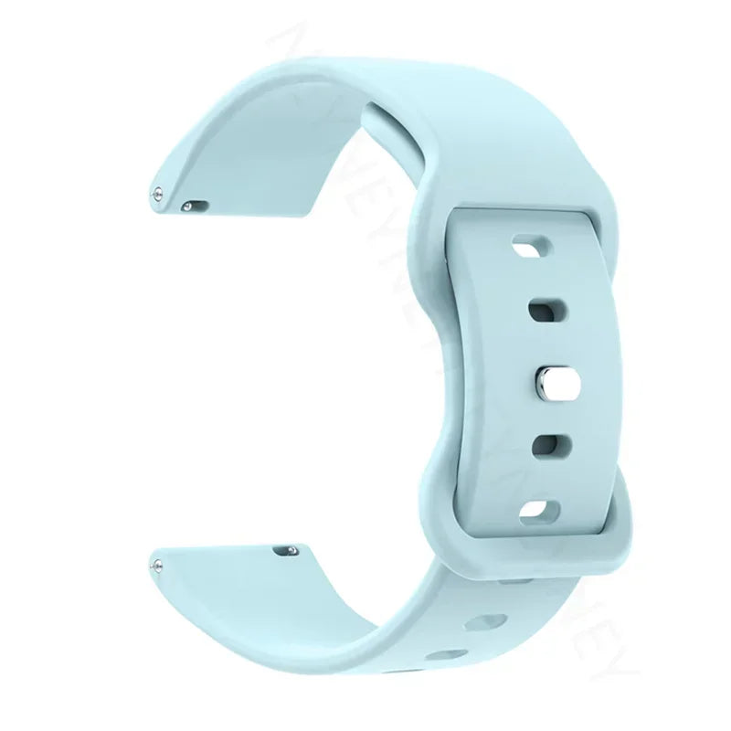 Sport 20mm watch band For Amazfit GTS 4/4 mini/3/2/2e Soft correas silicone bracelet for amazfit bip 3/3 pro/Bip U-S-lite straps