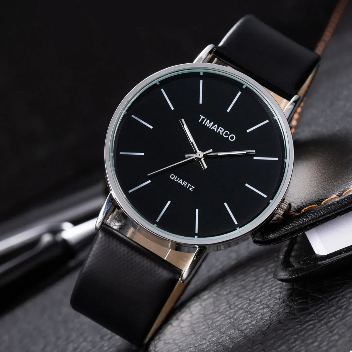 Simple Women's Watches Fashion Leather Slim Strap Wristwatch Ladies Quartz Watch Round Dial Clock Gift Relojes Para Mujer