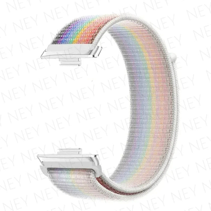 Breathable band For huawei watch fit 3 strap smart wristband Sport Nylon loop Watchbands bracelet correa huawei fit3 Accessories