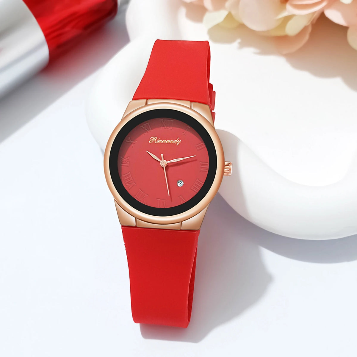 Fashion Watches Women Quartz Watch Sports Silicone Strap Ladies Wristwatches Calendar Clock Gift Relogios Feminino