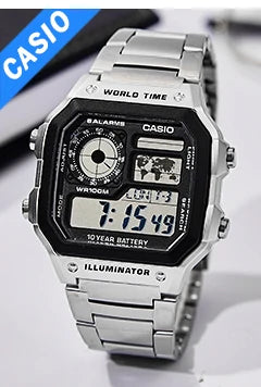 Casio Watch for Men Simple Relogio Waterproof Business Casual Watch MTP-V005D-2B4 Steel Belt Series