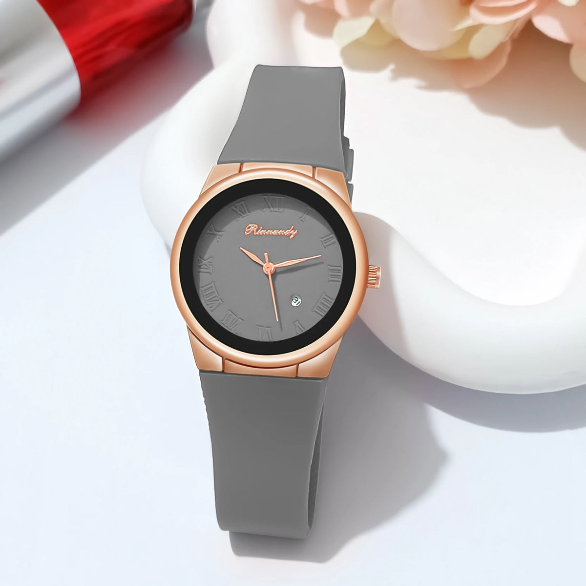 Fashion Watches Women Quartz Watch Sports Silicone Strap Ladies Wristwatches Calendar Clock Gift Relogios Feminino