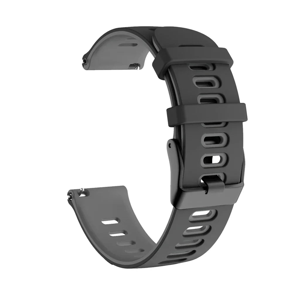 22mm 20mm Silicone Strap For Amazfit Bip 6 46mm Replacement Watchband For Amazfit BALANCE/GTR 4 3/GTS 4 2mini/Bip U Pro Bracelet