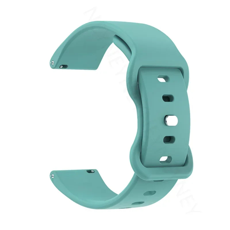 Sport 20mm watch band For Amazfit GTS 4/4 mini/3/2/2e Soft correas silicone bracelet for amazfit bip 3/3 pro/Bip U-S-lite straps