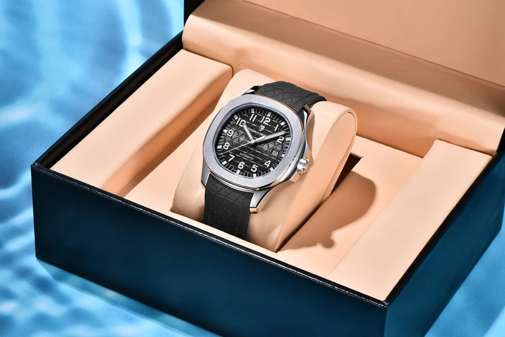 2026 New PAGANI DESIGN Men's Watches Luxury Mechanical Wristwatch 8215 Automatic Watch Man AR Sapphire Waterproof Super Luminous