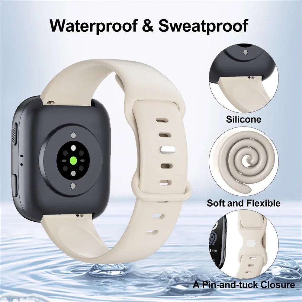 Sport 20mm watch band For Amazfit GTS 4/4 mini/3/2/2e Soft correas silicone bracelet for amazfit bip 3/3 pro/Bip U-S-lite straps