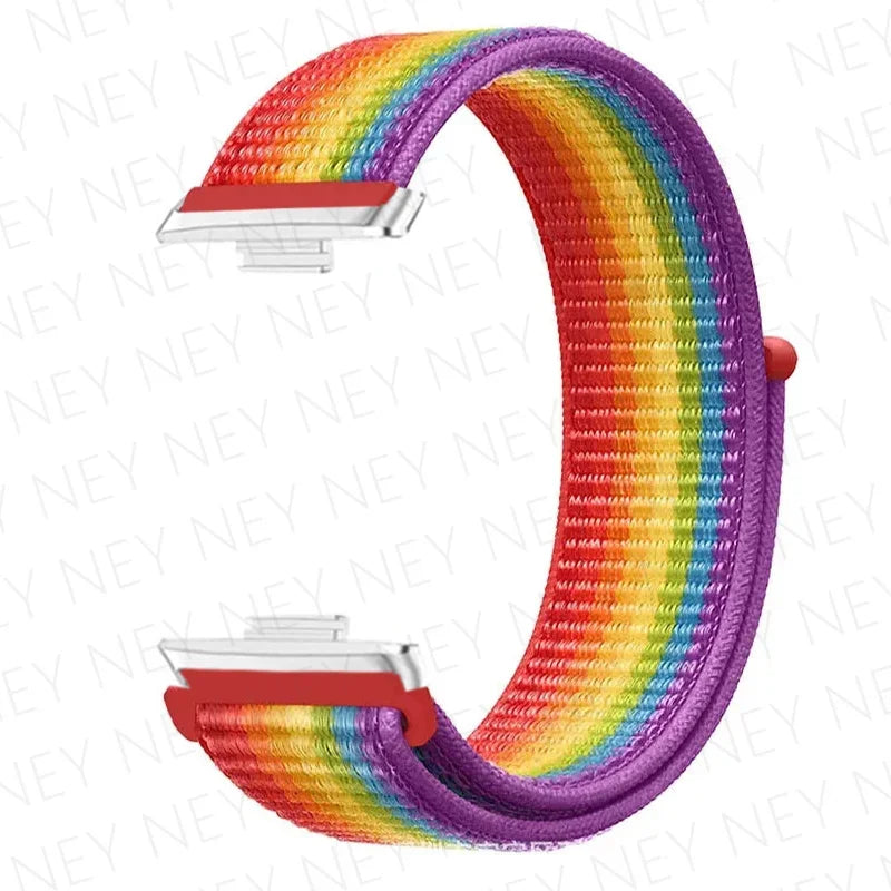 Breathable band For huawei watch fit 3 strap smart wristband Sport Nylon loop Watchbands bracelet correa huawei fit3 Accessories