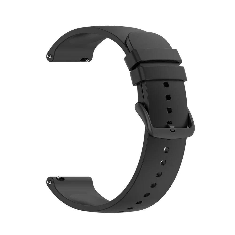 20MM Silicone Strap For Amazfit Bip S Smart Watch Band for Amazfit GTS 4 2 mini 3 2E Bracelet Bip 5 3 Pro/U Pro/GTR 42mm Correa