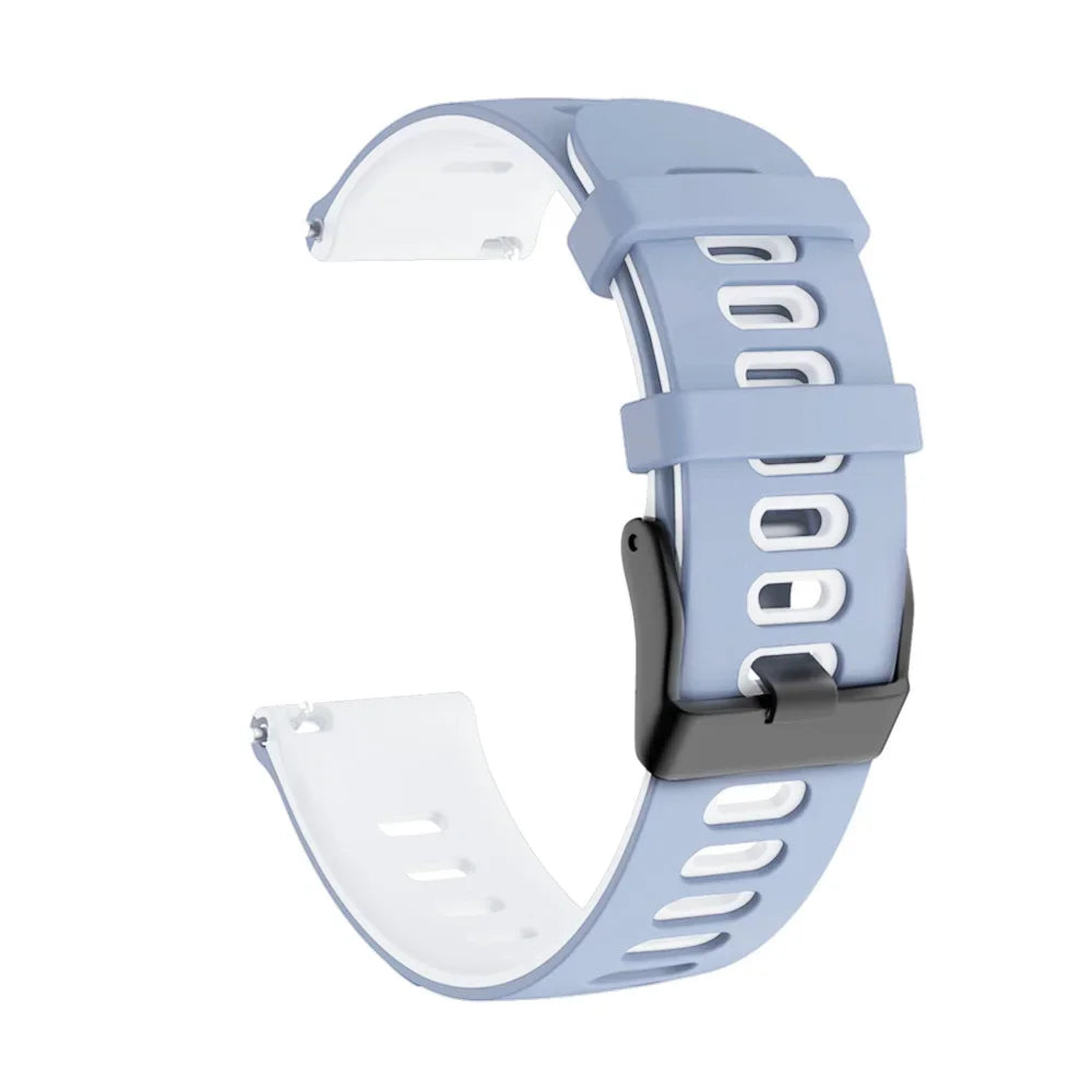 22mm 20mm Silicone Strap For Amazfit Bip 6 46mm Replacement Watchband For Amazfit BALANCE/GTR 4 3/GTS 4 2mini/Bip U Pro Bracelet