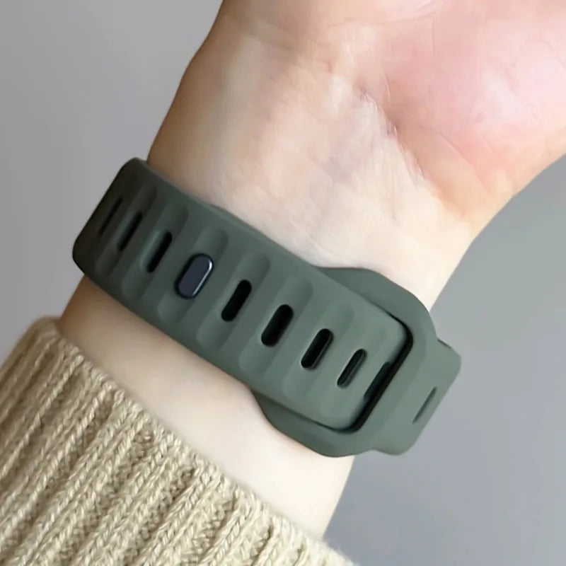Silicone Band For Huami Amazfit T-REX 3/2/1 Smart Watch Sports Strap Bracelet For Amazfit T-Rex Pro/T-REX Ultra Rubber Correa
