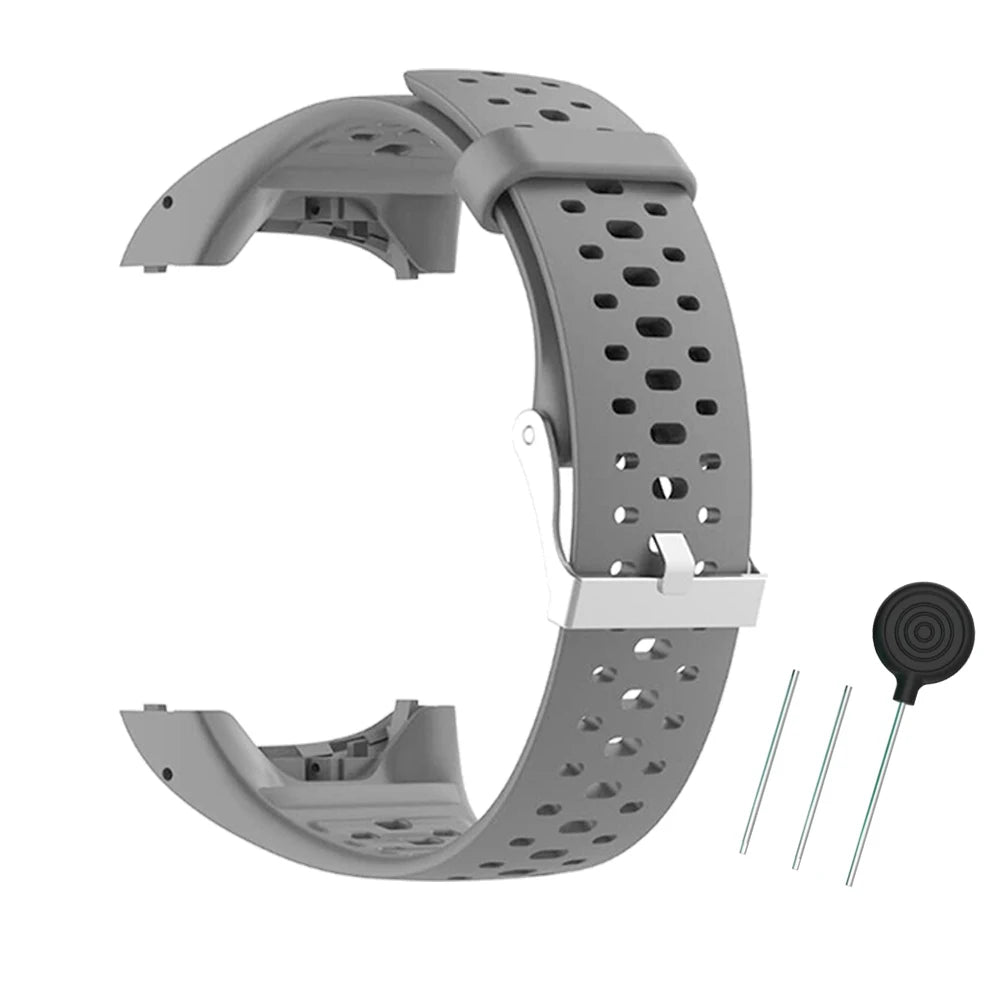 Watchband Suitable For POLAR M400 High Quality Silicone Strap With Tools For POLAR M430 Wristband With Holes