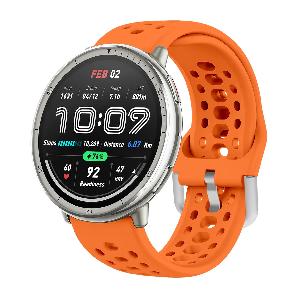 20mm Silicone Strap for Amazfit Active/GTS 4 Mini/GTS3 2e/Bip 3/Pop/Pro Replaceable Bracelet Wristband for Amazfit Active 2 Band