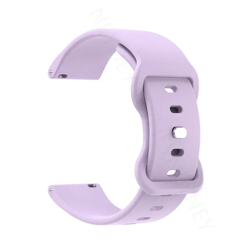 Sport 20mm watch band For Amazfit GTS 4/4 mini/3/2/2e Soft correas silicone bracelet for amazfit bip 3/3 pro/Bip U-S-lite straps