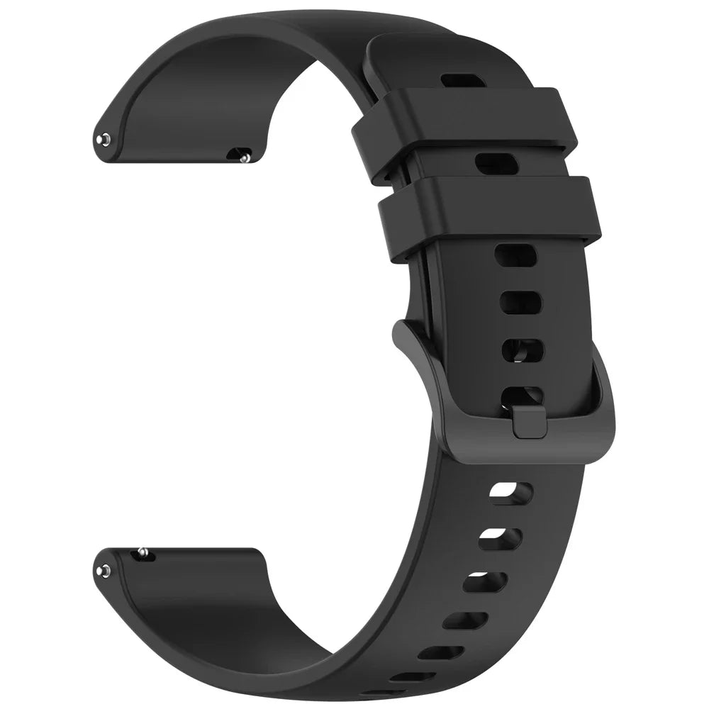 20MM Silicone Strap For Amazfit Bip S Smart Watch Band for Amazfit GTS 4 2 mini 3 2E Bracelet Bip 5 3 Pro/U Pro/GTR 42mm Correa