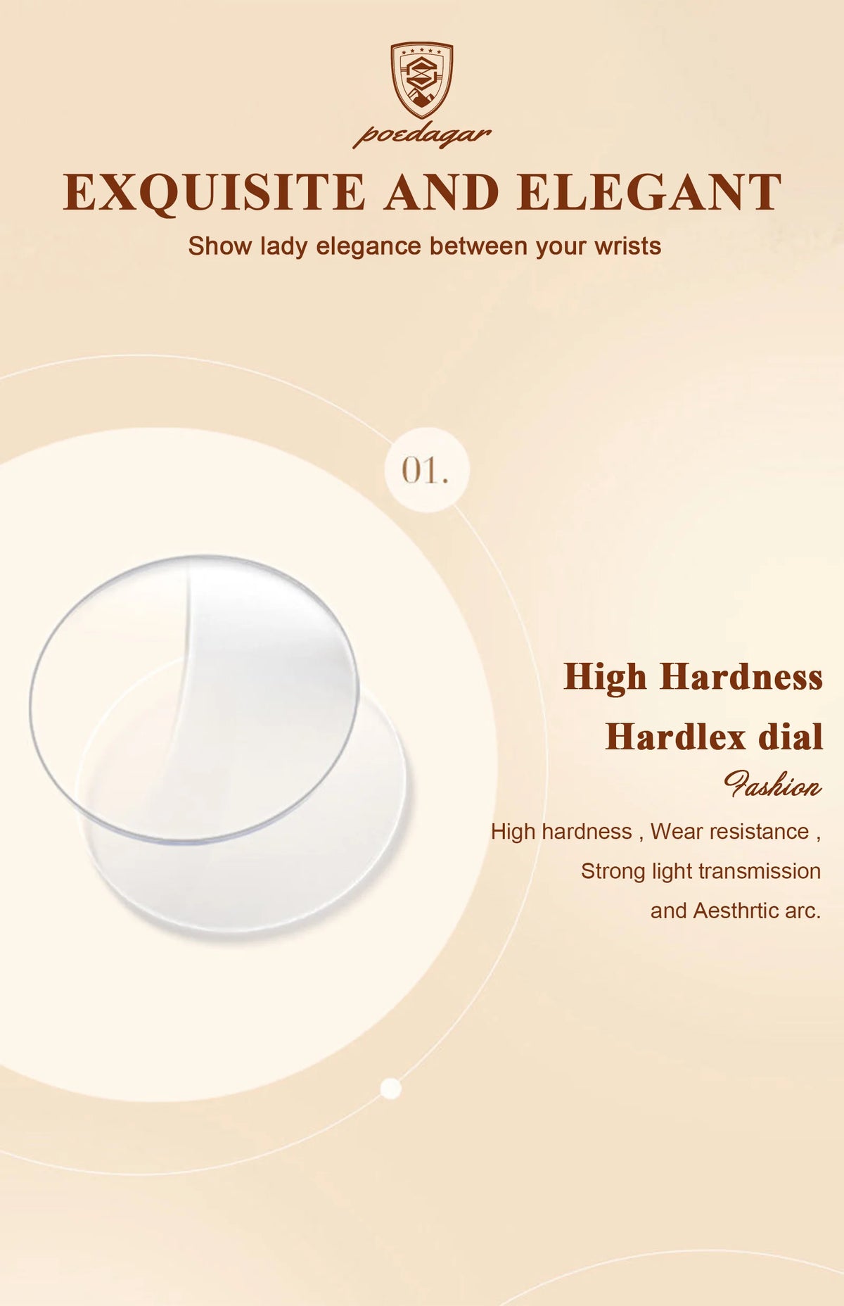 POEDAGAR Original Fashion Watch For Woman Waterproof Luminous Date Ladies Watch Stainless Steel Quartz Business Women's Watches
