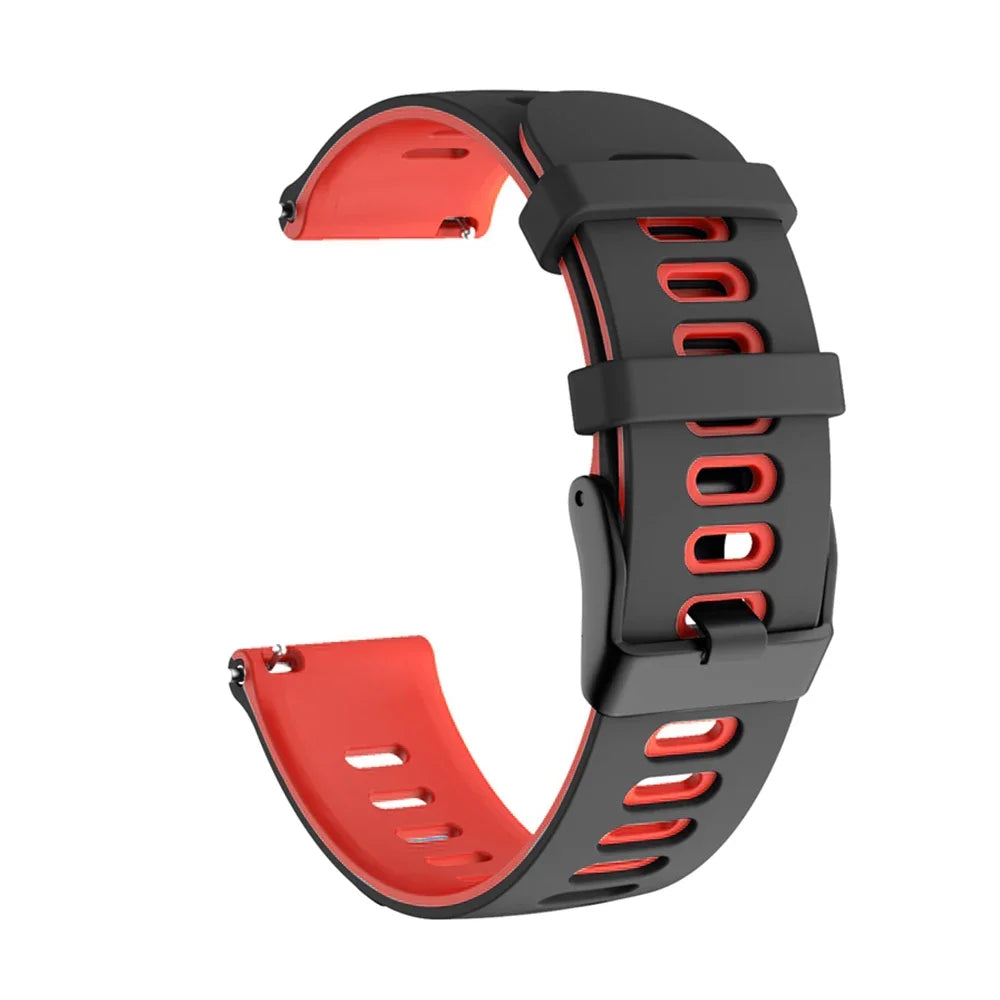 22mm 20mm Silicone Strap For Amazfit Bip 6 46mm Replacement Watchband For Amazfit BALANCE/GTR 4 3/GTS 4 2mini/Bip U Pro Bracelet