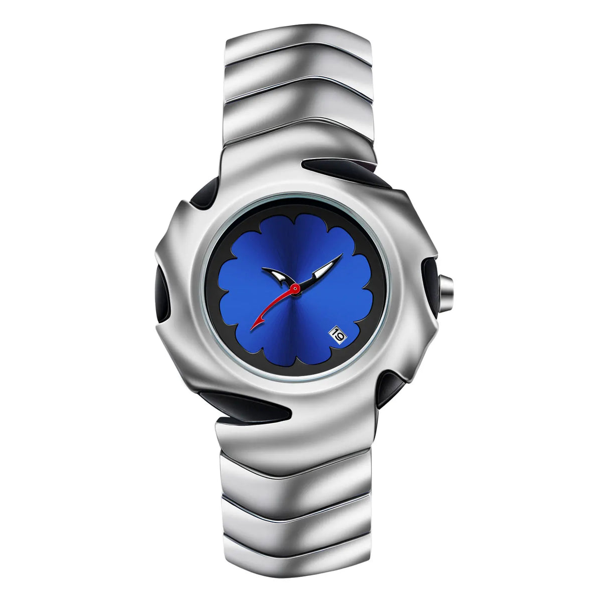 Retro Fashion Y2K Trend Creative Personality Design with Calendar Dial Night Light High End Feeling Quartz Waterproof Watch