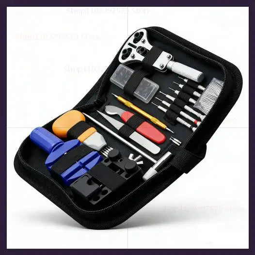 147pcs Watch Repair Kit Professional Watchmaker Tools Set Case Opener Watch Repair Tools for Clock Maintenance and Adjustment
