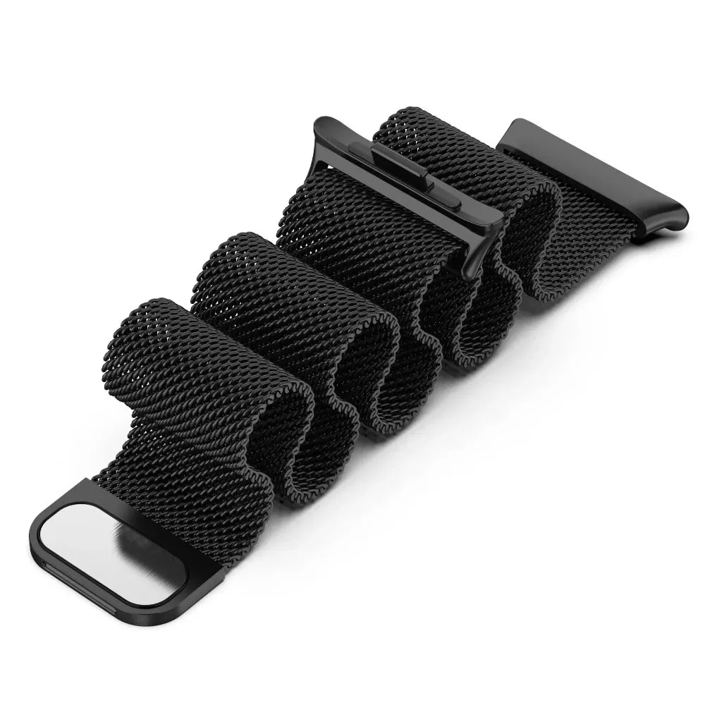 Milanese Metal Strap for Xiaomi Mi Band 9 Pro/Mi Band 8 Pro Magnetic Breathable Replaceable Bracelet for Redmi Watch 4/5 Correa