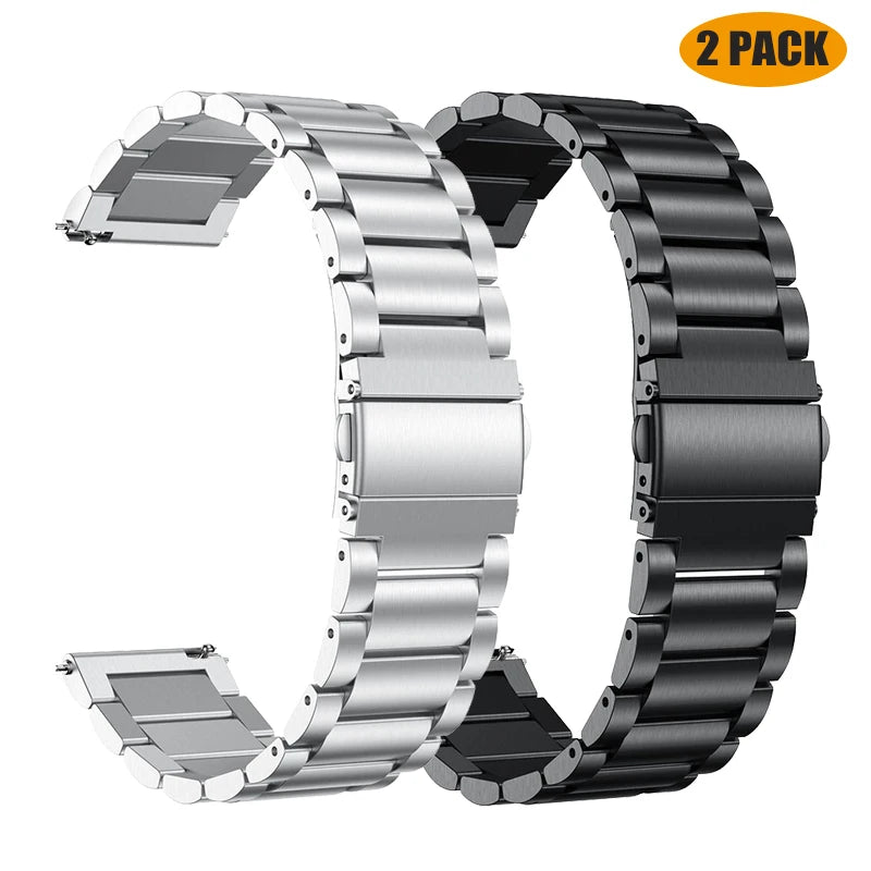22mm Metal Band For Huami Amazfit T-Rex3 Pro 48mm Wrist Band Strap Bracelet For Amazfit Helio/Pace/Stratos 3 2 2S/Bip 6 5 Correa