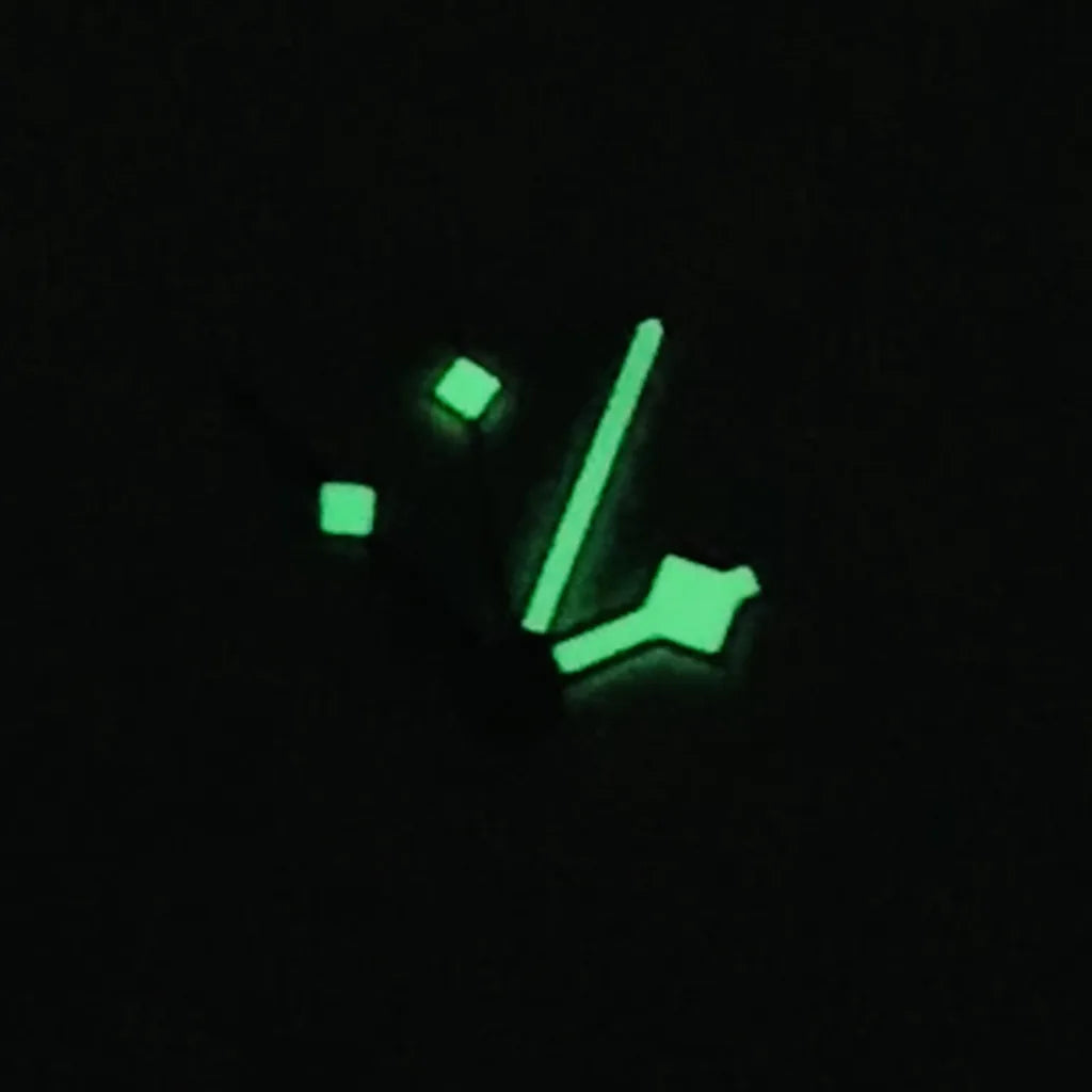 NH34 SnowFlake Four Needles Hands Rose Gold Silver Gold Black Watches Pointer Suitable NH34A 4R34 GMT Movement Green Luminous