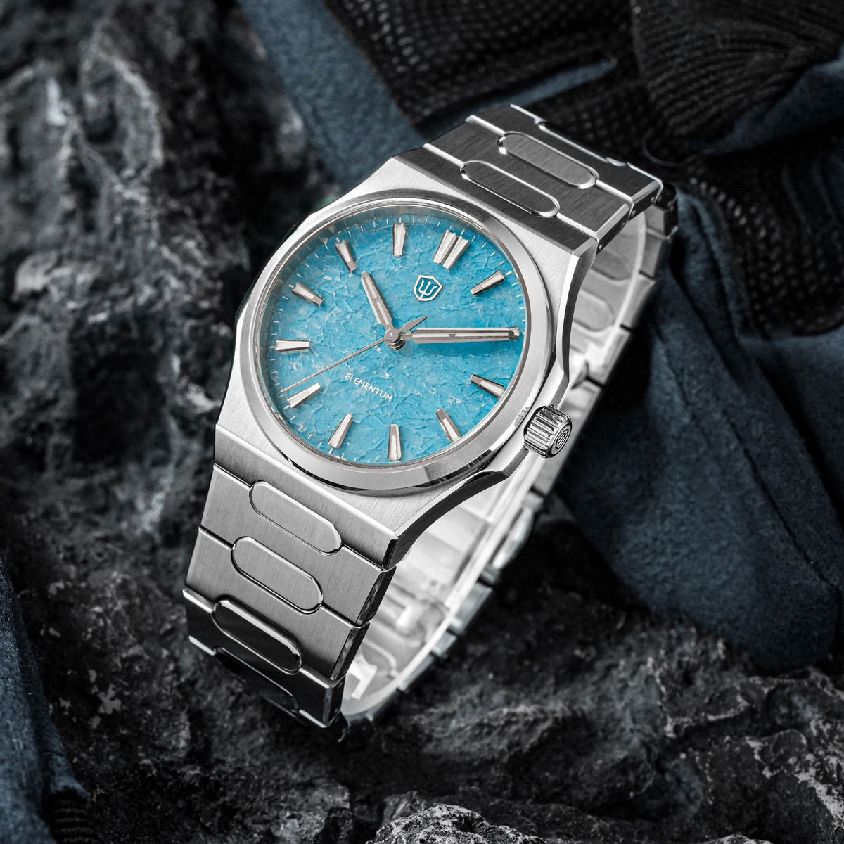 Watchdives Premier WD0016B Square-Block Faceted Dial Original Design Watch VH31 Sweep Second Quartz Movement 39mm Men Watches