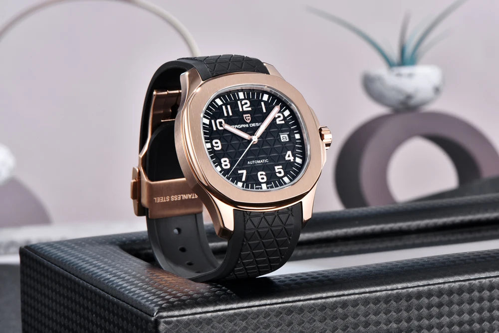 2026 New PAGANI DESIGN Men's Watches Luxury Mechanical Wristwatch 8215 Automatic Watch Man AR Sapphire Waterproof Super Luminous