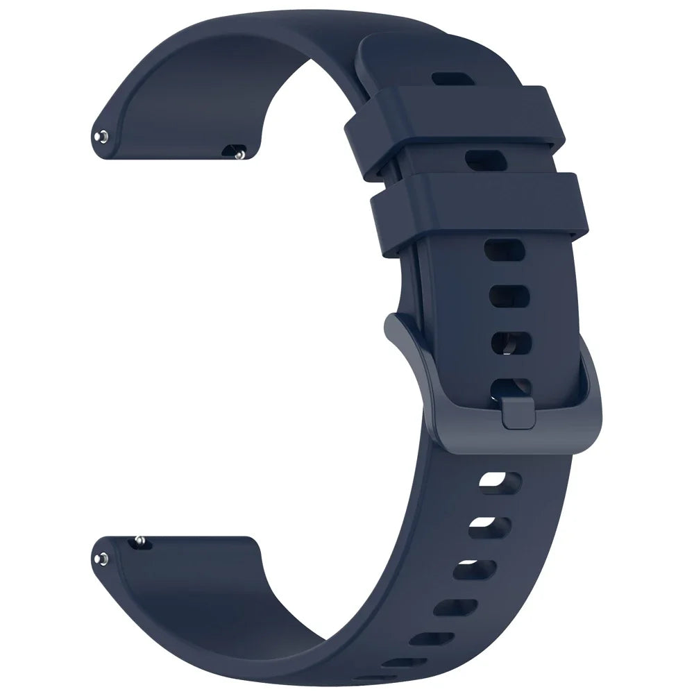 20MM Silicone Strap For Amazfit Bip S Smart Watch Band for Amazfit GTS 4 2 mini 3 2E Bracelet Bip 5 3 Pro/U Pro/GTR 42mm Correa