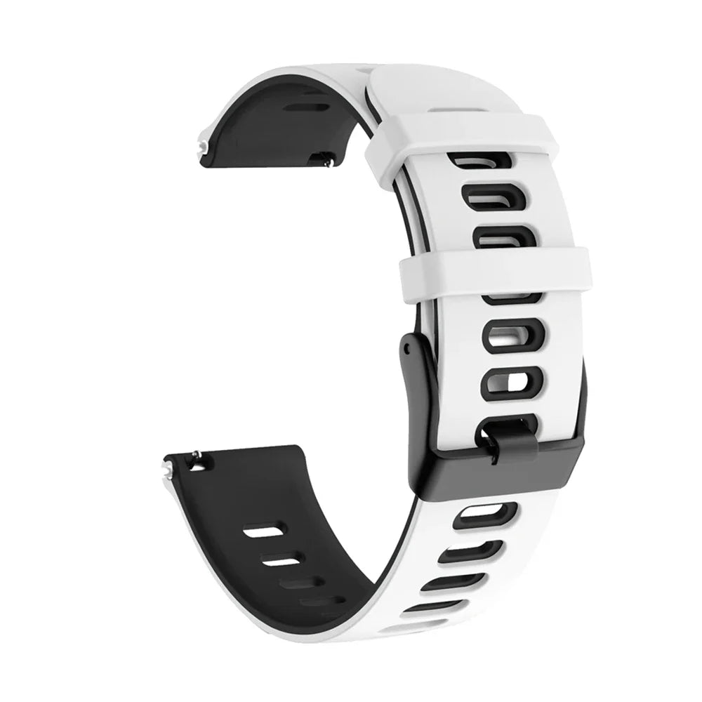 22mm 20mm Silicone Strap For Amazfit Bip 6 46mm Replacement Watchband For Amazfit BALANCE/GTR 4 3/GTS 4 2mini/Bip U Pro Bracelet