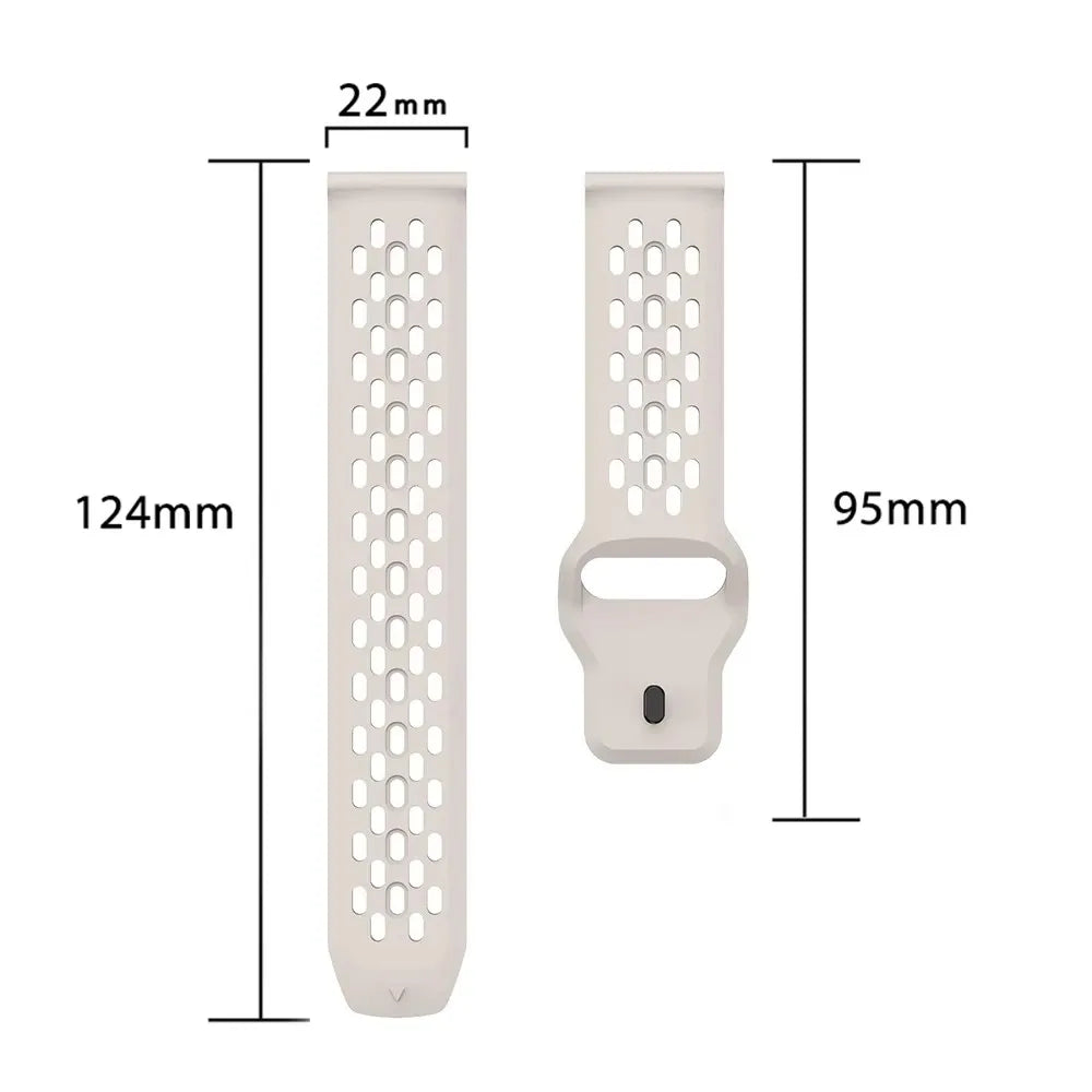 22mm Smart Watch Strap For CMF Watch Pro 2 Breathable Sports Silicone Wristband Correa For CMF by Nothing Watch Pro 2 Bracelet