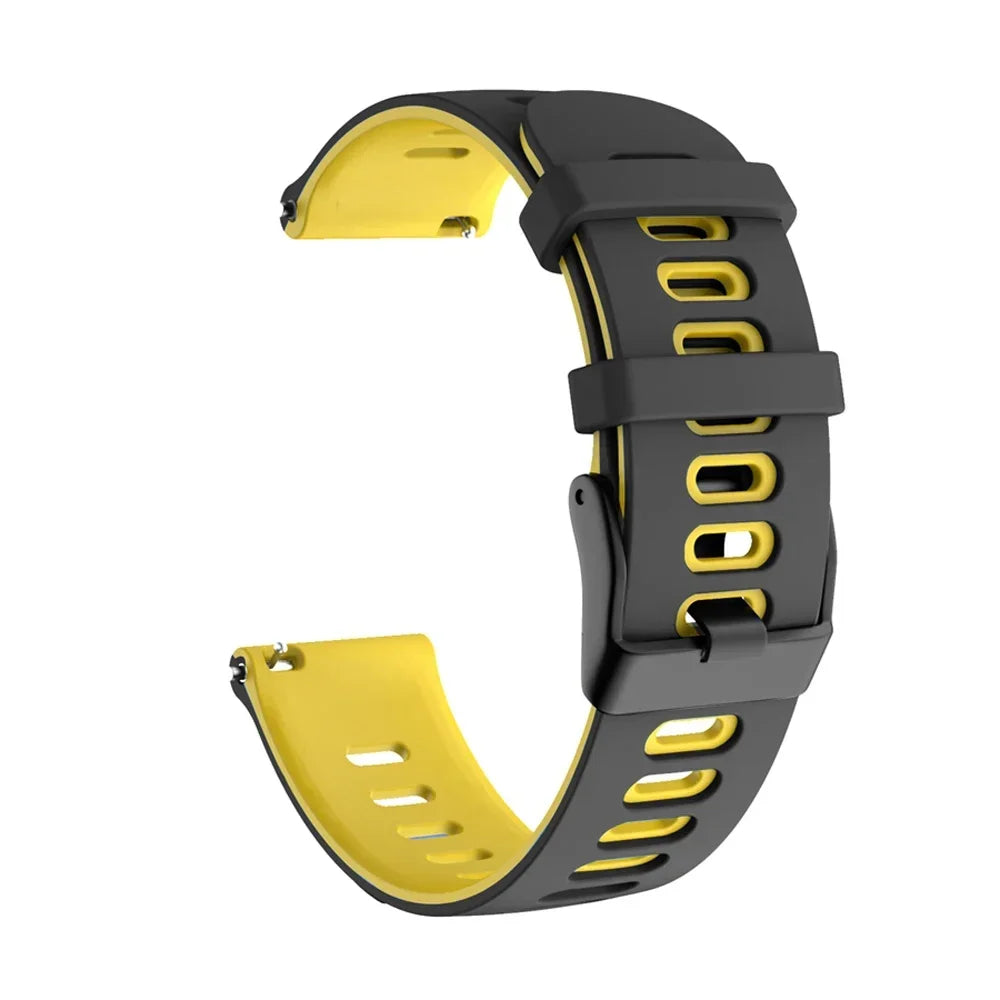 22mm 20mm Silicone Strap For Amazfit Bip 6 46mm Replacement Watchband For Amazfit BALANCE/GTR 4 3/GTS 4 2mini/Bip U Pro Bracelet