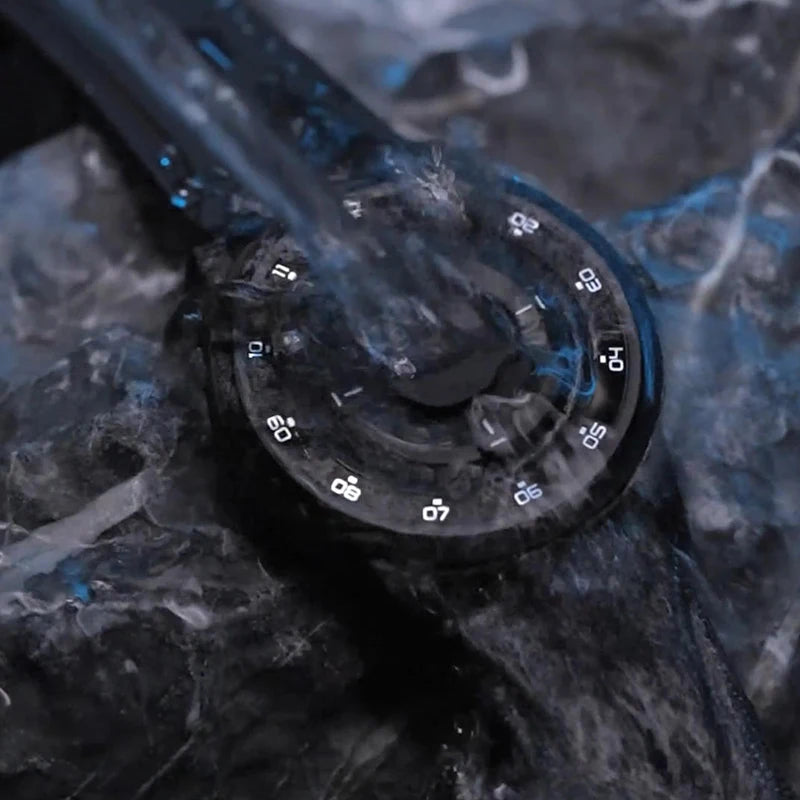 Foxbox 2025 Luxury Watches Men Creative Scrolling Beads Quartz Wristwatches Fashion Waterproof Magnetic Force Mens Watch Reloj