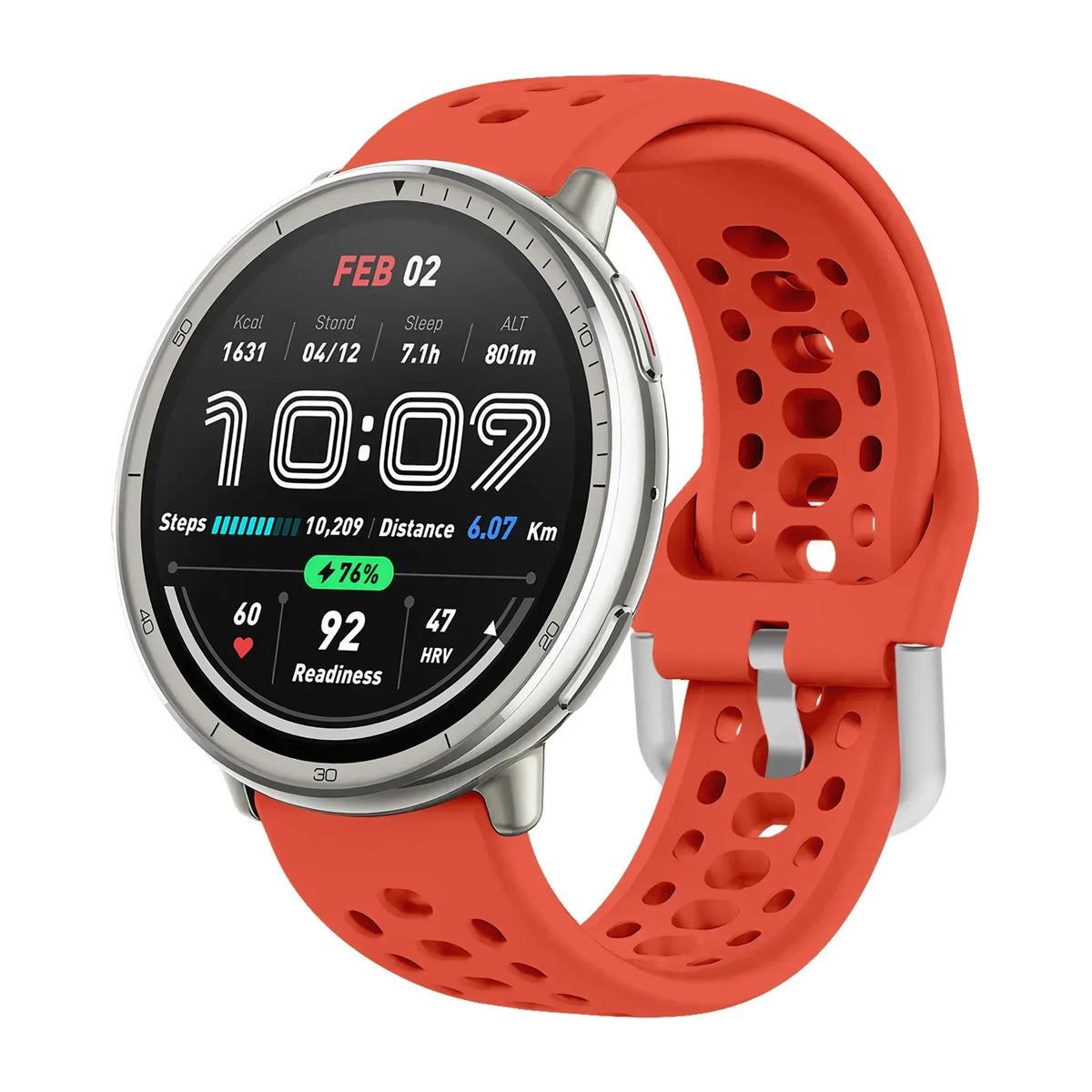 20mm Silicone Strap for Amazfit Active/GTS 4 Mini/GTS3 2e/Bip 3/Pop/Pro Replaceable Bracelet Wristband for Amazfit Active 2 Band