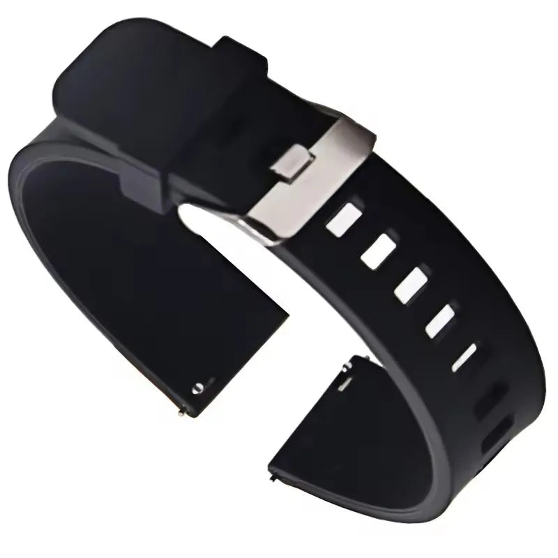 Premium Silicone Watch Band Quick Release Rubber Watch Strap 18mm 20mm 22mm Watch Strap  Replacement Watchband