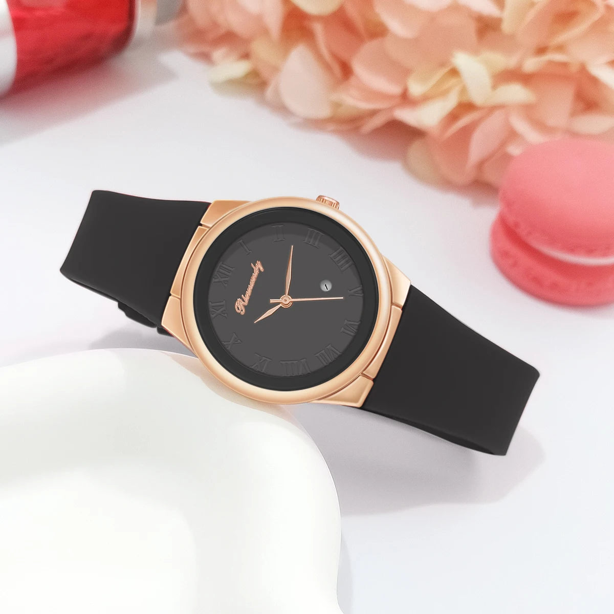 Fashion Watches Women Quartz Watch Sports Silicone Strap Ladies Wristwatches Calendar Clock Gift Relogios Feminino